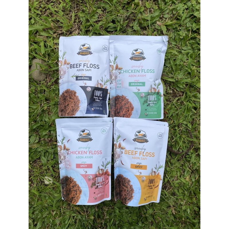 

Premium Abon Beef Crunchy Grandville (Spicy & Original)