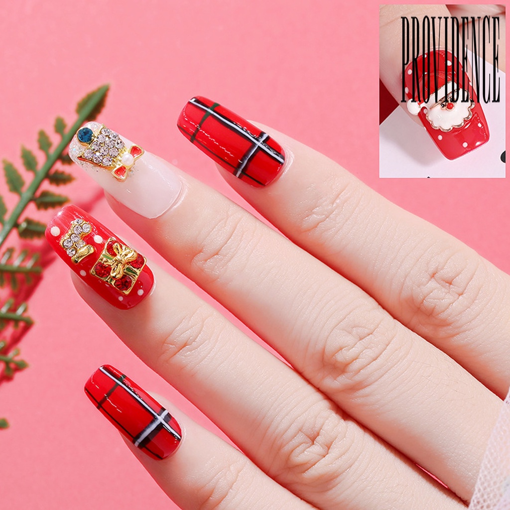 Providence Hiasan Kuku DIY Bentuk Pohon Natal Untuk Nail Art