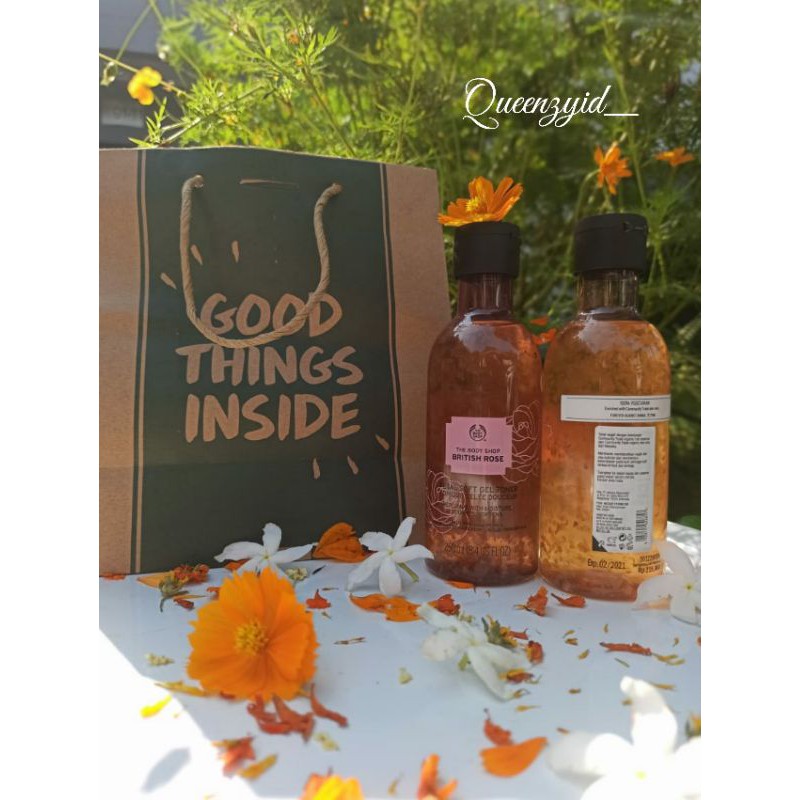 British Rose Soft Petal Gel Toner 250 ml The Body Shop
