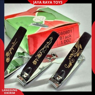 Gunting Kuku Ukuran Besar Tajam 8cm Berkualitas Motif Batik Nail Clipper Best Quality Bisa Cod