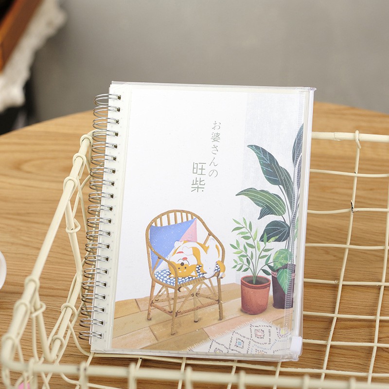 

Country Side Shiba Inu Spiral Mixed Notebook (Bukku Tulis)