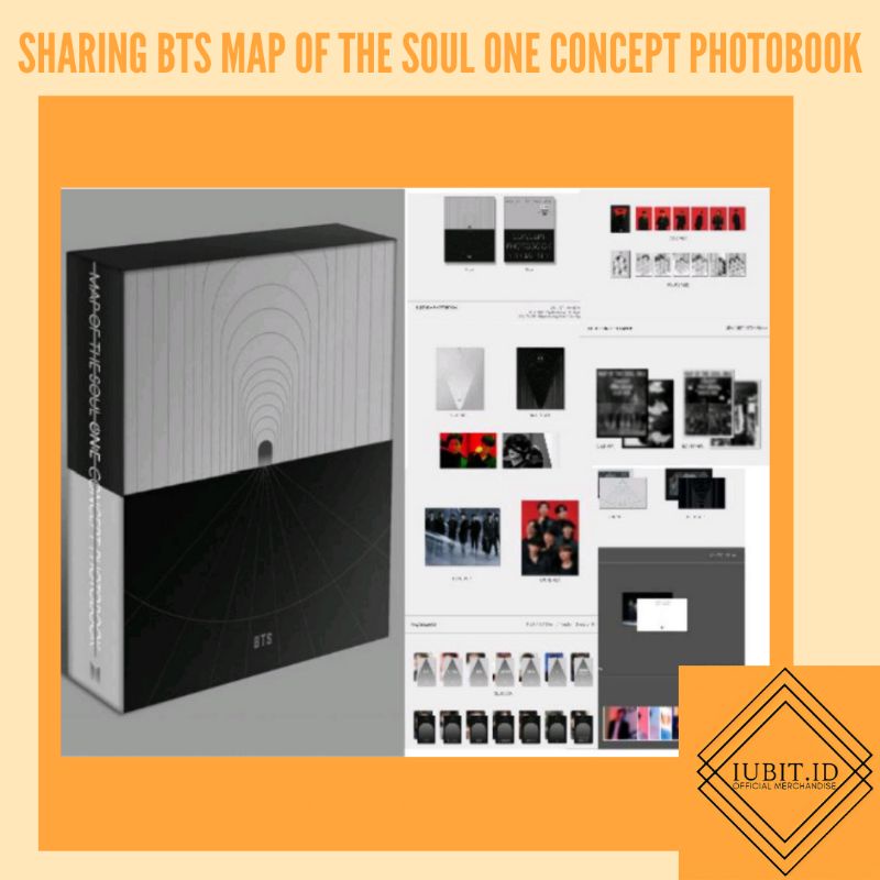 [READY STOCK] SHARING BTS MAP OF THE SOUL ONE CONCEPT PHOTOBOOK / SHARING