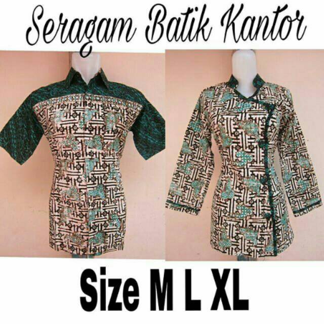 Seragam Batik/Seragam batik kantor/Seragam sekolah/Baju Couple/Couple