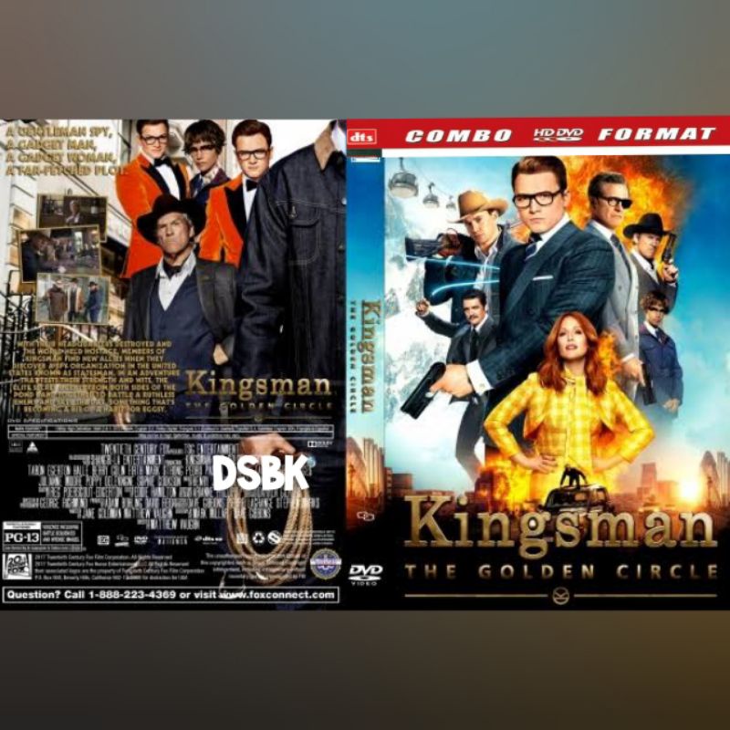 Kaset FILM KINGSMAN THE GOLDEN CIRCLE