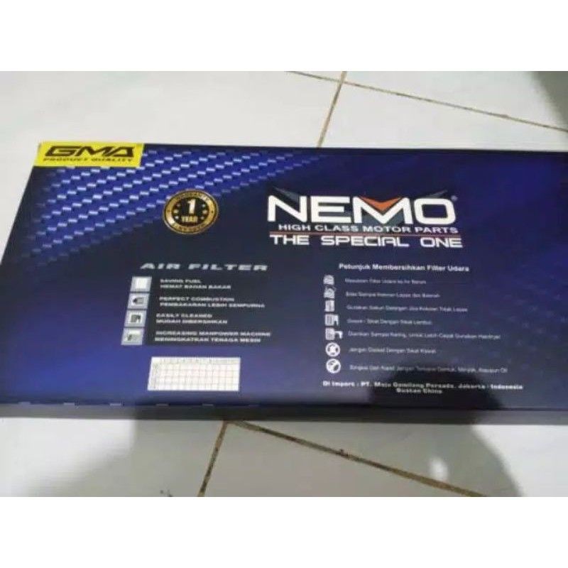 Saringan filter udara nemo Yamaha Aerox Lexi termurah/filter udara nemo aerox &amp; Lexi terlaris