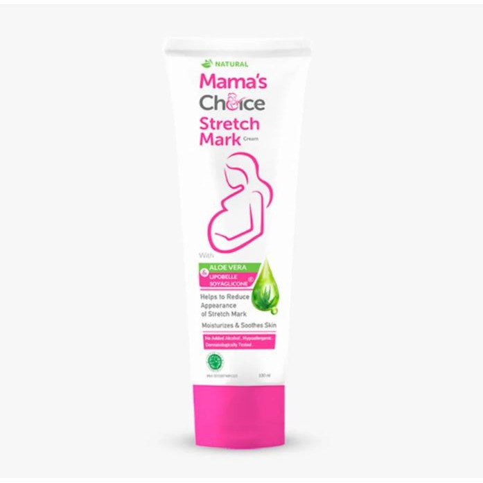 Mama's Choice Stretch Mark Cream (Solusi Perut Gatal dan Stretch Mark) 100 ML