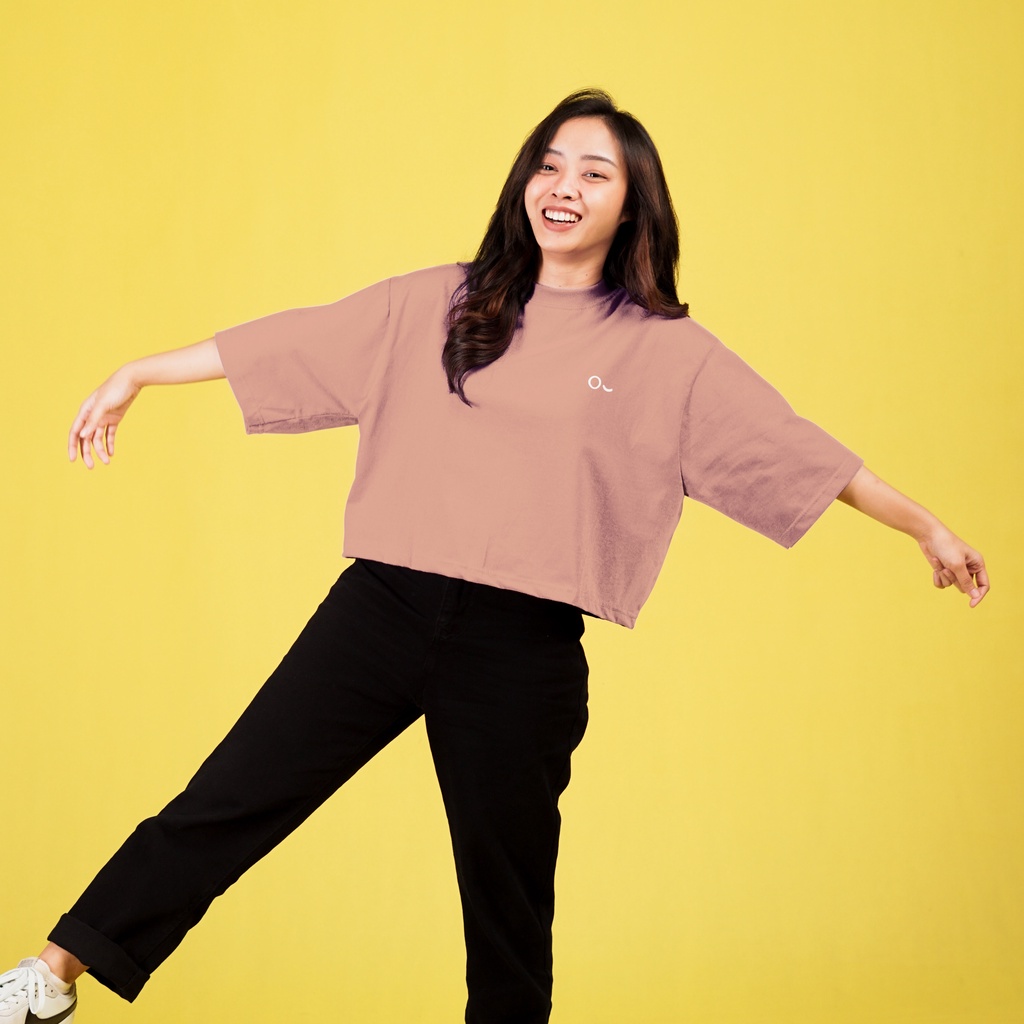 John &amp; Jill Oversize Croptop Women_