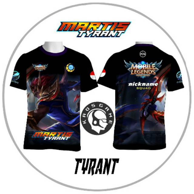 Kaos mobile legend martis