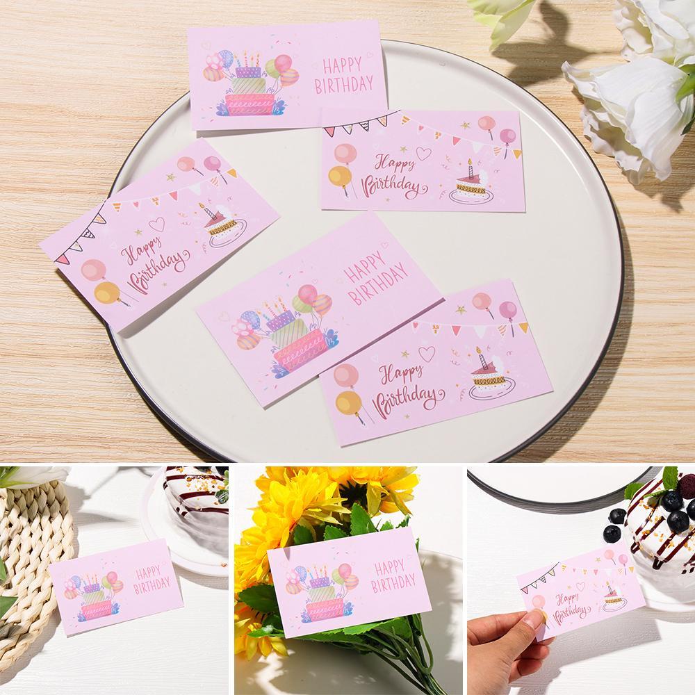 TOP 30pcs Ucapan Happy birthday Card Untuk Kartu Undangan Toko Kecil Gift Packet