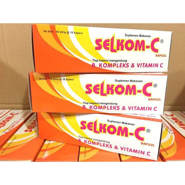 Selkom C box isi 100 tablet
