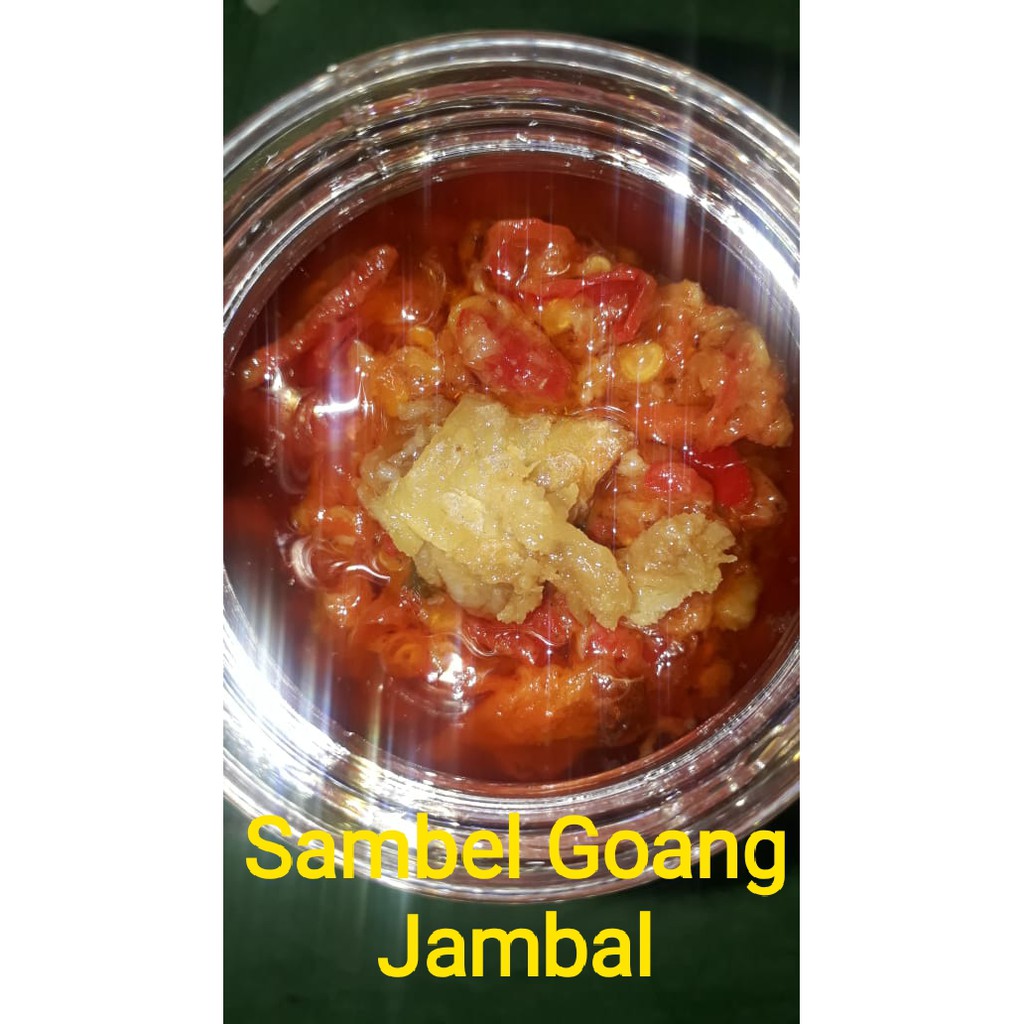 

Sambal Goang Seuhah