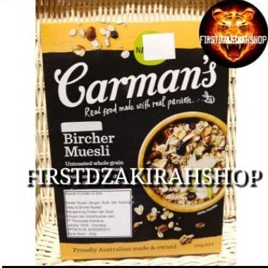 

Carman's natural bircher muesli 500gr