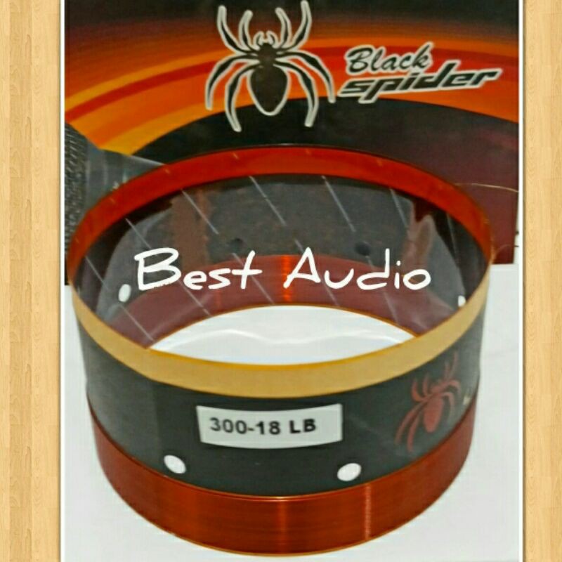 Sporl spul spool speaker 18inch 18 inch Black Spider  BS 300 18 LB voice 4inch 100mm