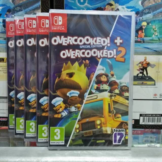 Overcooked 1+2 Switch / Overcooked 1 + Overcooked 2 / Overcooked + Overcooked 2 Switch