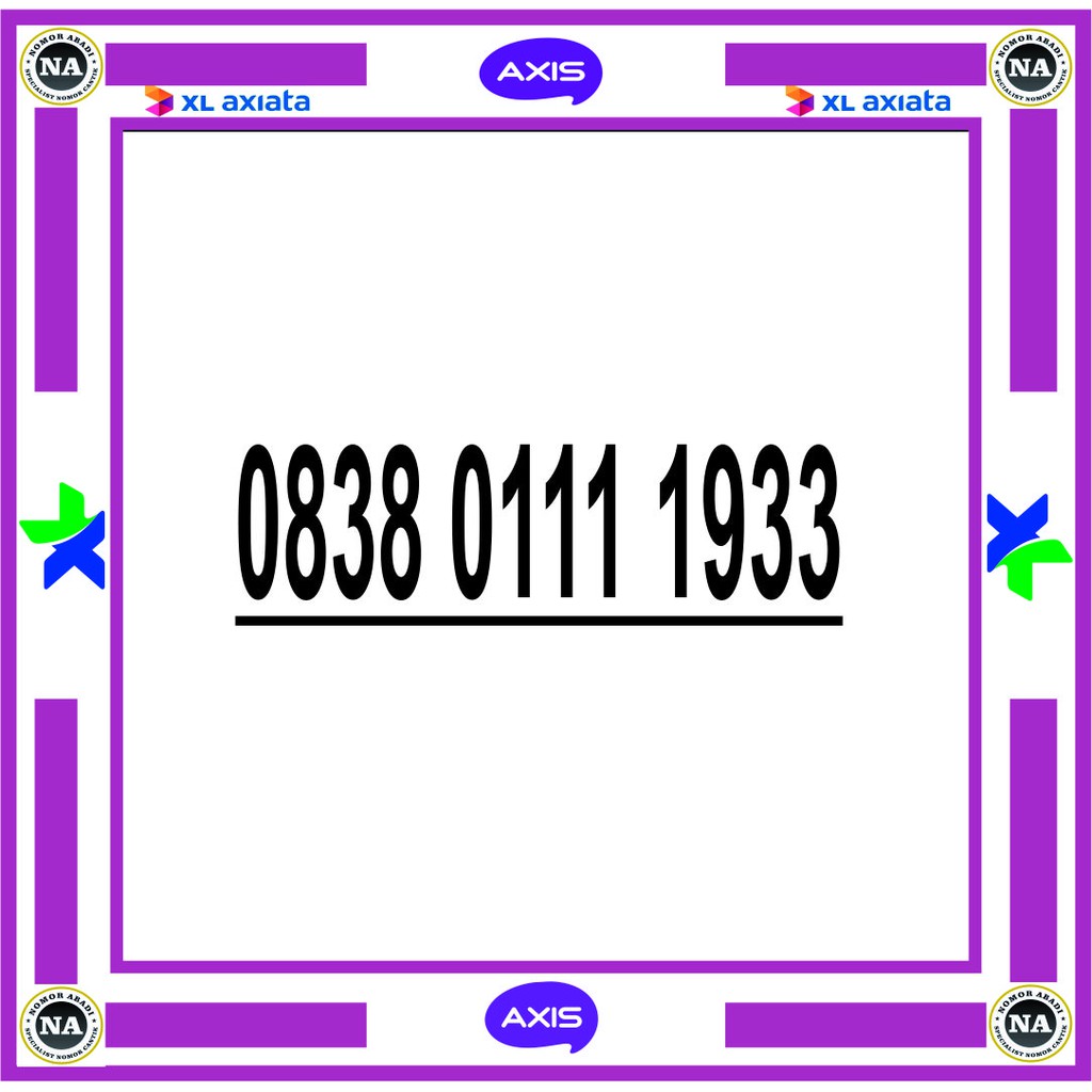 NOMOR CANTIK AXIS 4G 1933 H300