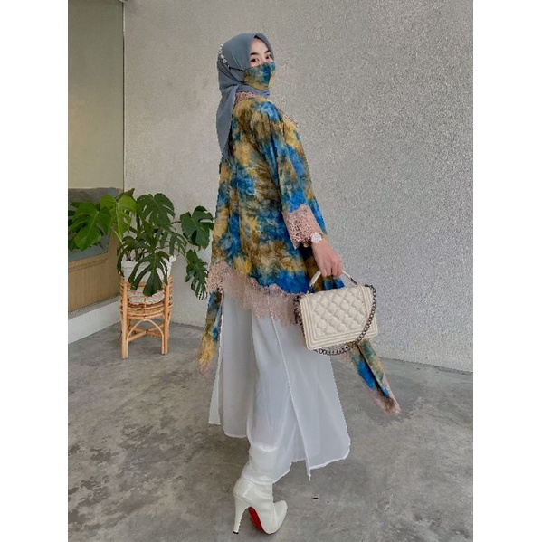 OUTER TIE DYE ASOKA BLUE SKY