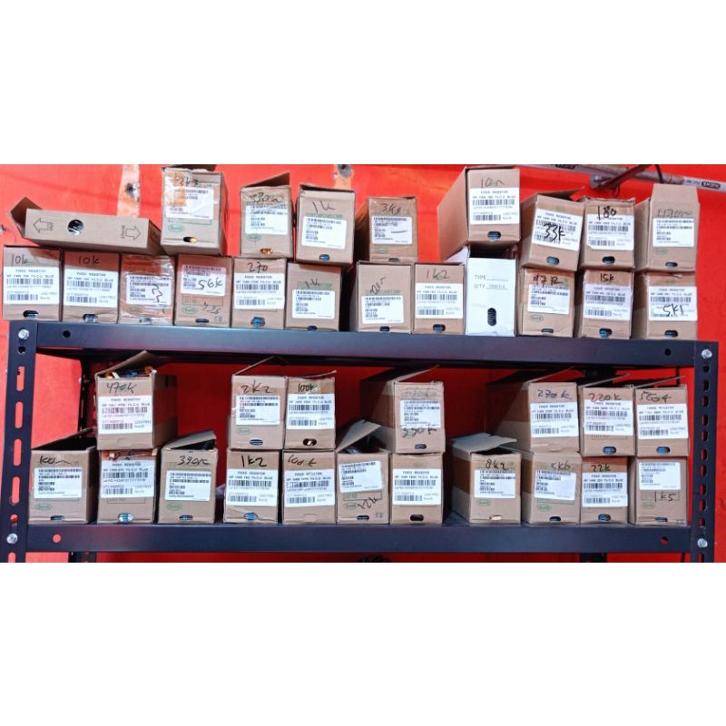 100pcs 220K resistor metal film 1/4w taiwan