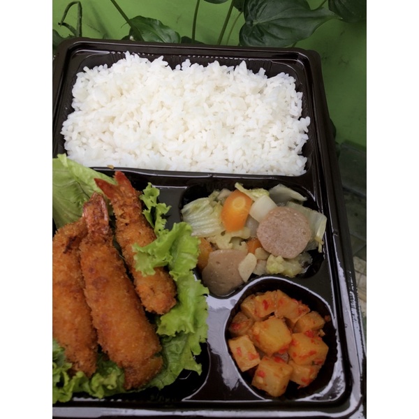 

Nasi Bento Ebi Furai