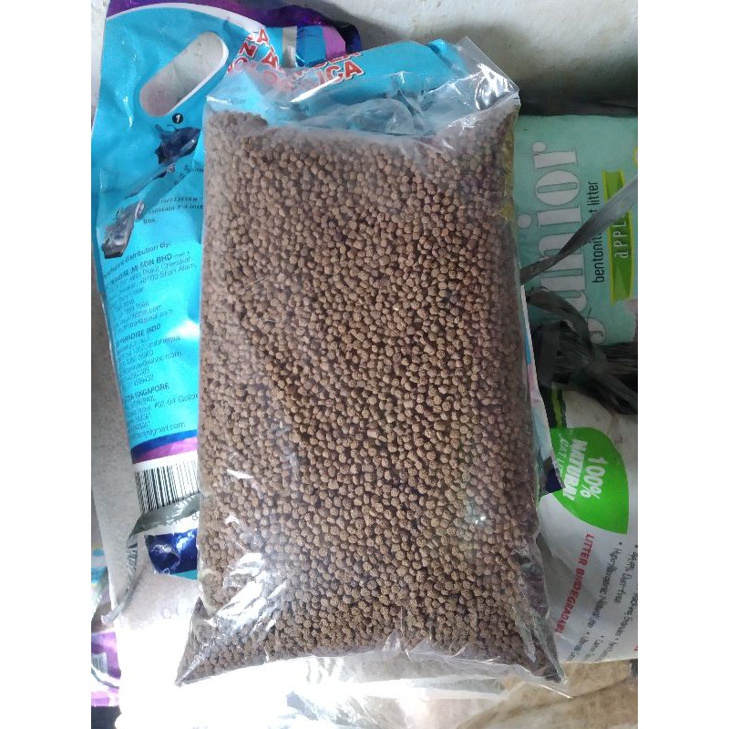 pelet makanan ikan lele nila gurame 1kg