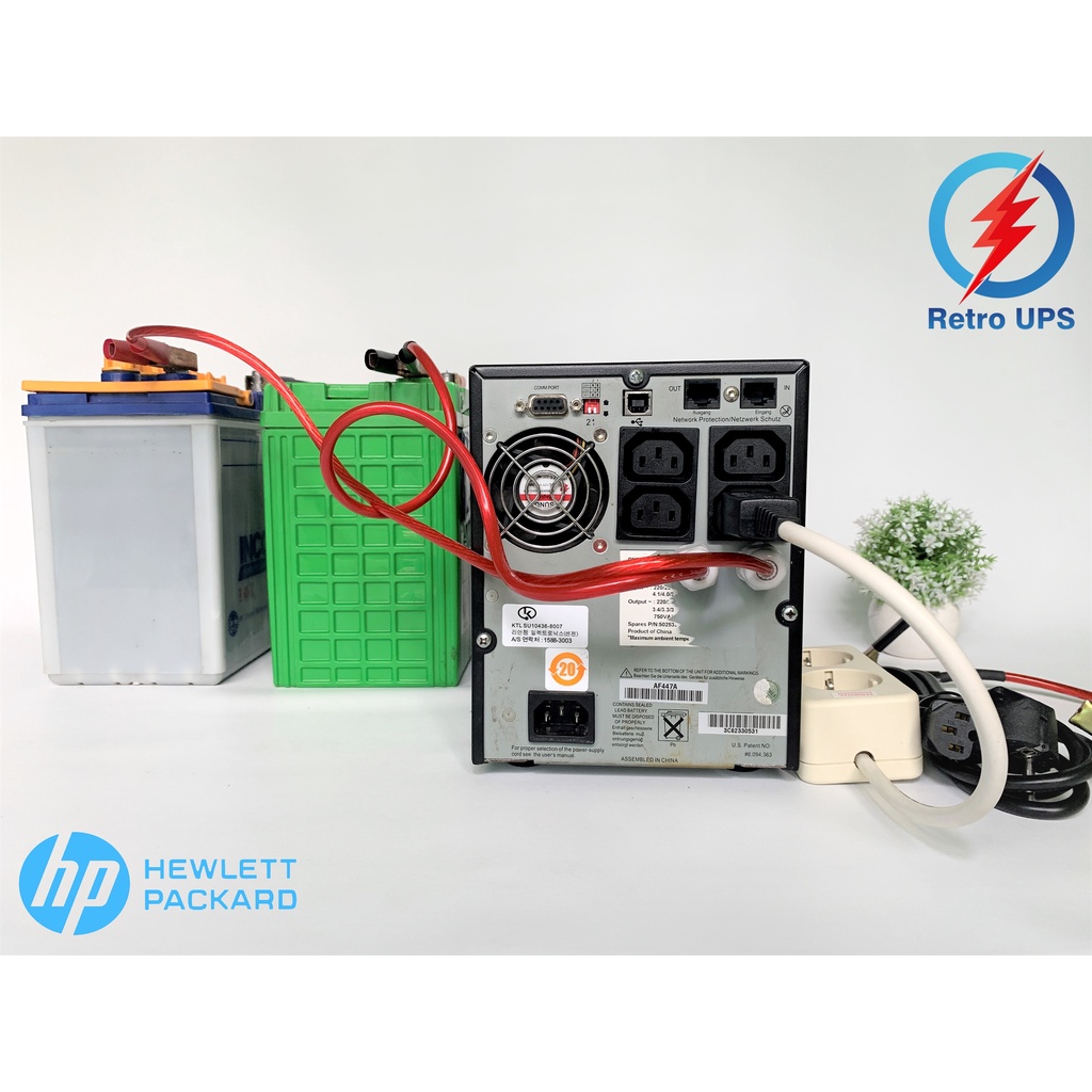 UPS Modifikasi HP T750 24 Volt / Modif aki External Bergaransi