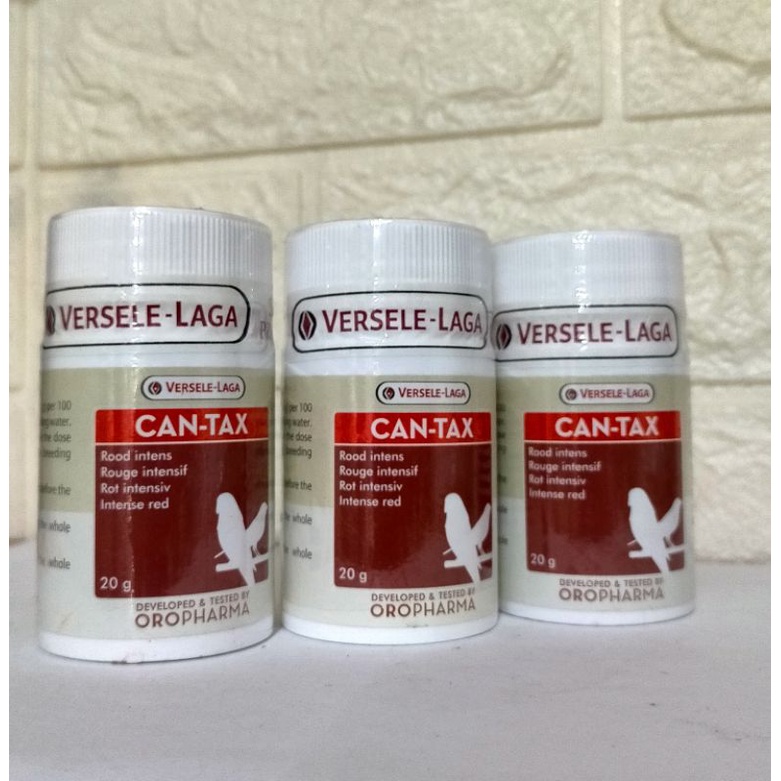 CANTAX Versele laga vitamin pewarna bulu burung / mencerahkan warna bulu burung kenari finch