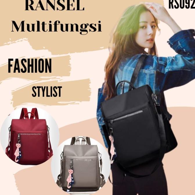Tas Import / Tas Wanita / Tas Ransel Anti Maling Wanita RS092