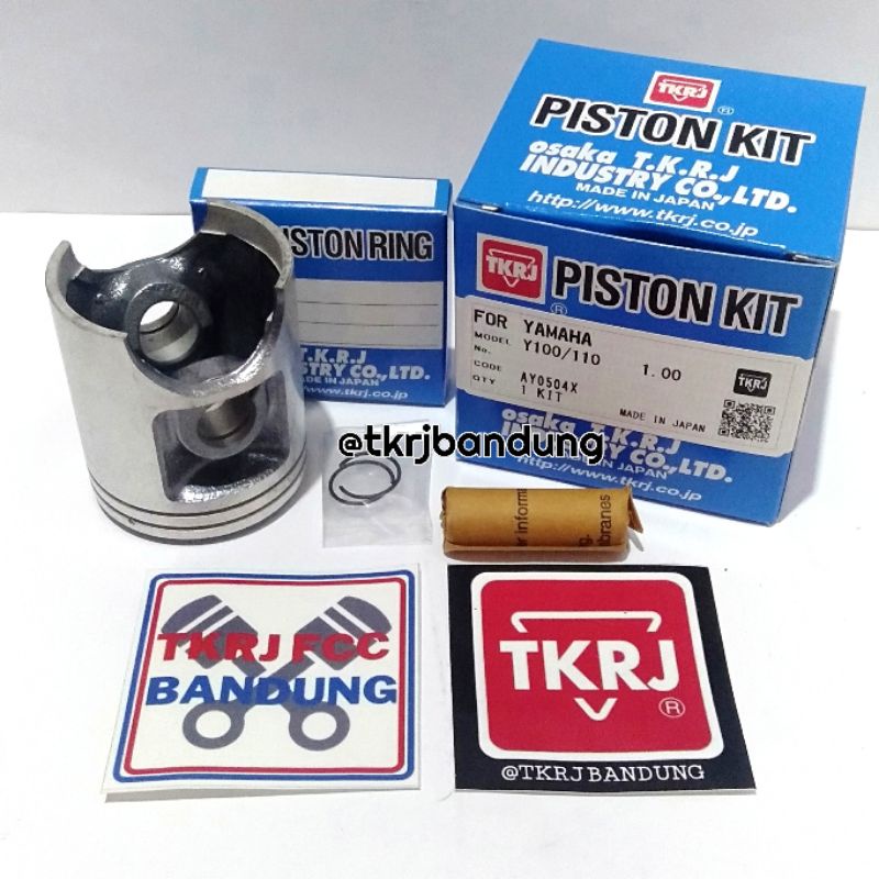 Piston Kit Yamaha Force 1/F1ZR (Y100/110) TKRJ 100% Ori Japan Os 1.00