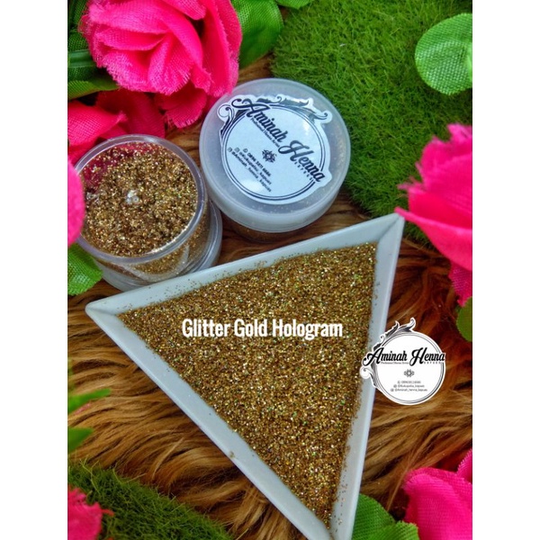 GLITTER HOLOGRAM GOLD