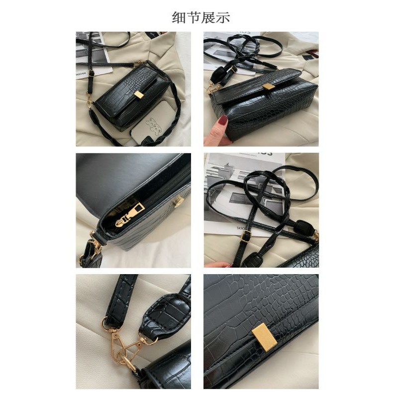 (Free Dustbag) HEYKASTORE - Tas selempang fashion wanita import kekinian gaya korean bag kode 6106