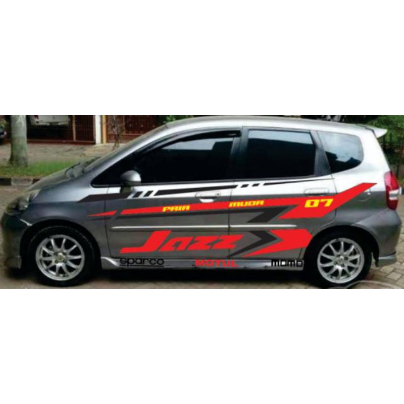 stiker Honda jazz keren terbaru