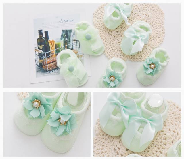 KK9-Kaos Kaki Bayi Newborn Set 3in1