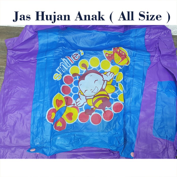 Jas hujan anak-anak ALL SIZE baju hujan anak anak jas hujan sekolah