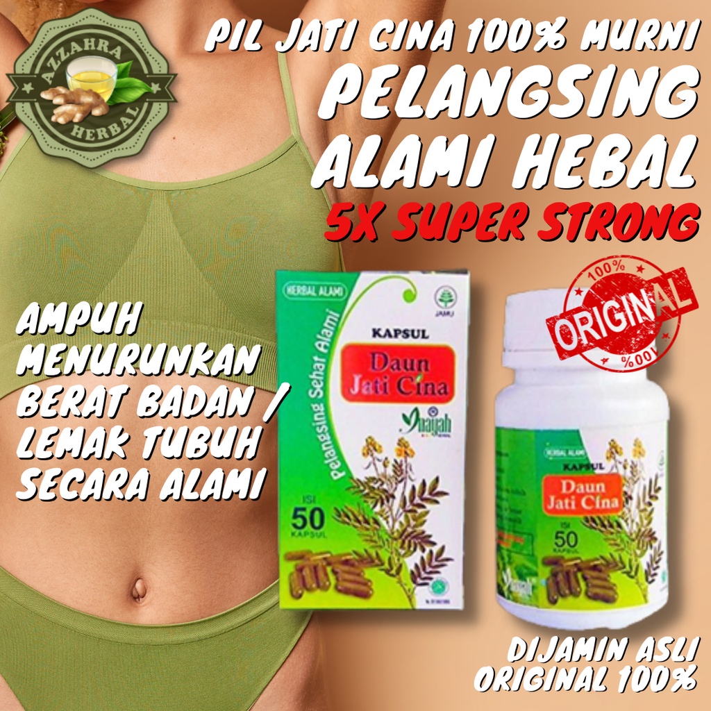 Pil Pelangsing / Kapsul Pelangsing / Pinky Pelangsing / Pinky Pil Diet Obat Diet Detox / Kapsul Jati Cina Inayah Herbal