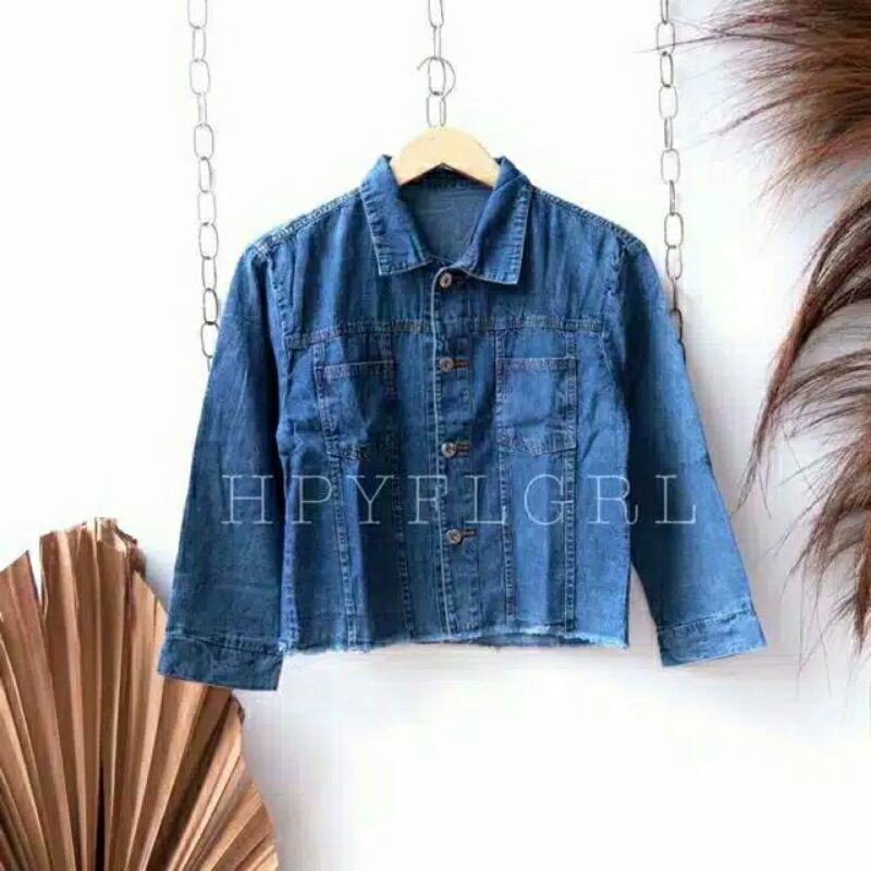 JACKET ACID / JACKET JEANS WANITA