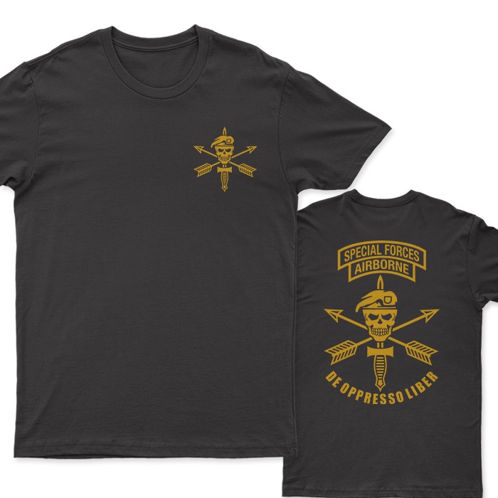 US Army Special Forces Airborne Military T Shirt
