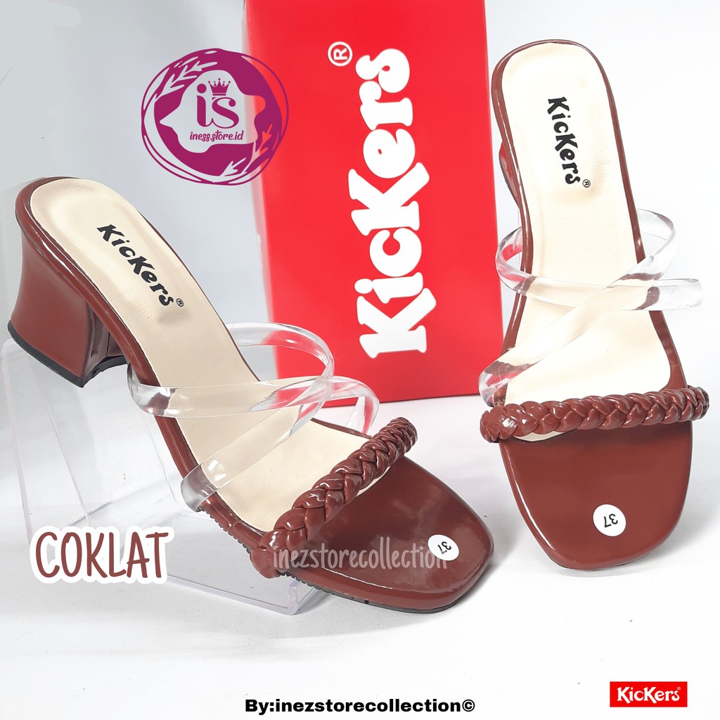 WEDGES SANDAL WANITA JELLY KICKERS TERBARU K-02 MURAH GROSIR