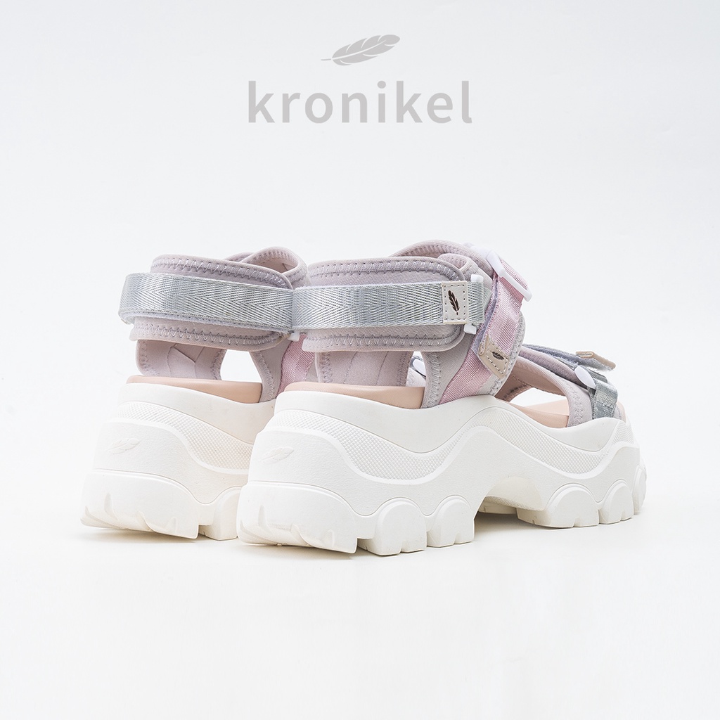 [PREMIUM LOKAL BRAND] KRONIKEL PROJECT // OSAKA 2-in-1 Sandals - Sakura Pink