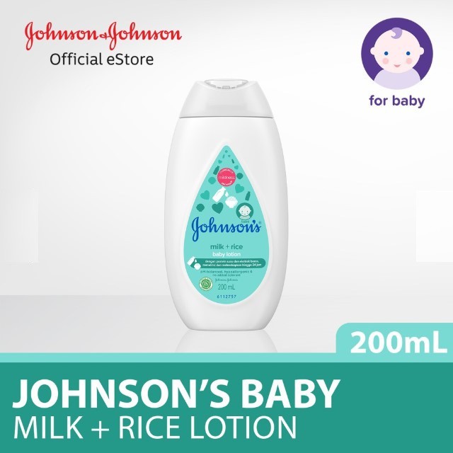 Johnson's Baby Lotion Milk + Rice 200 ml