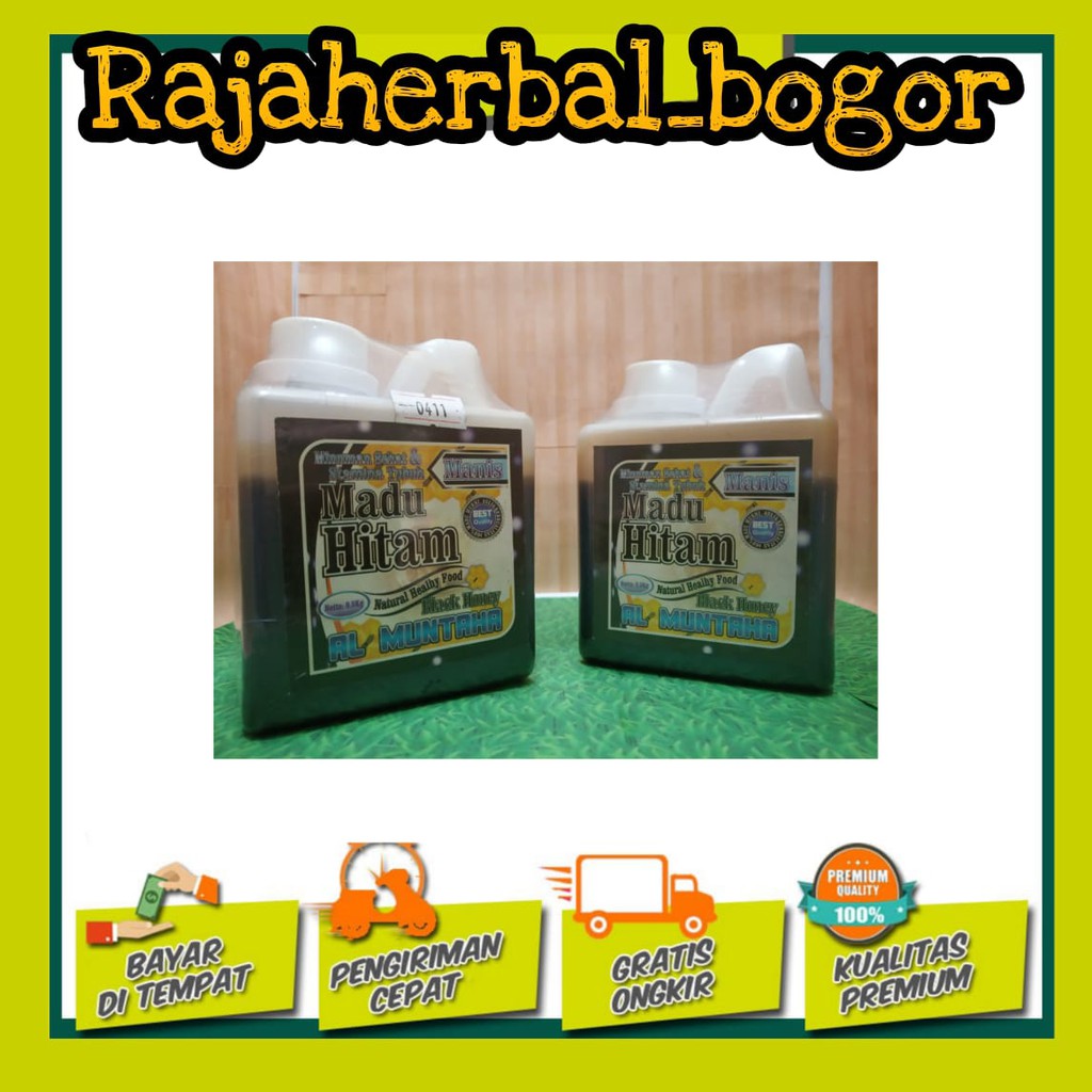 

Madu Hitam Manis AL MUNTAHA | Mengobati TBC 1kg
