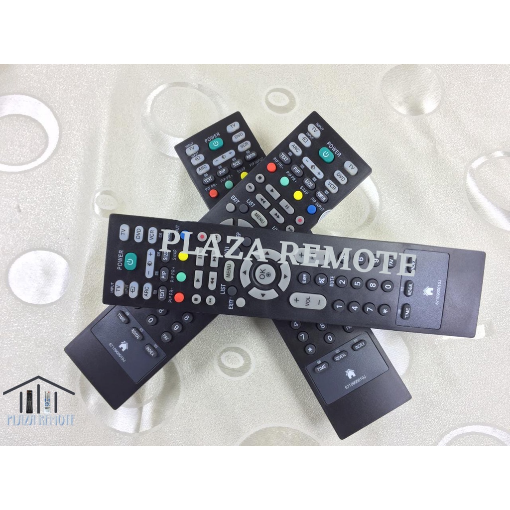 Remot / Remote TV LG LCD LED Plasma Slim Flat type 6710900010J / ecer dan grosir