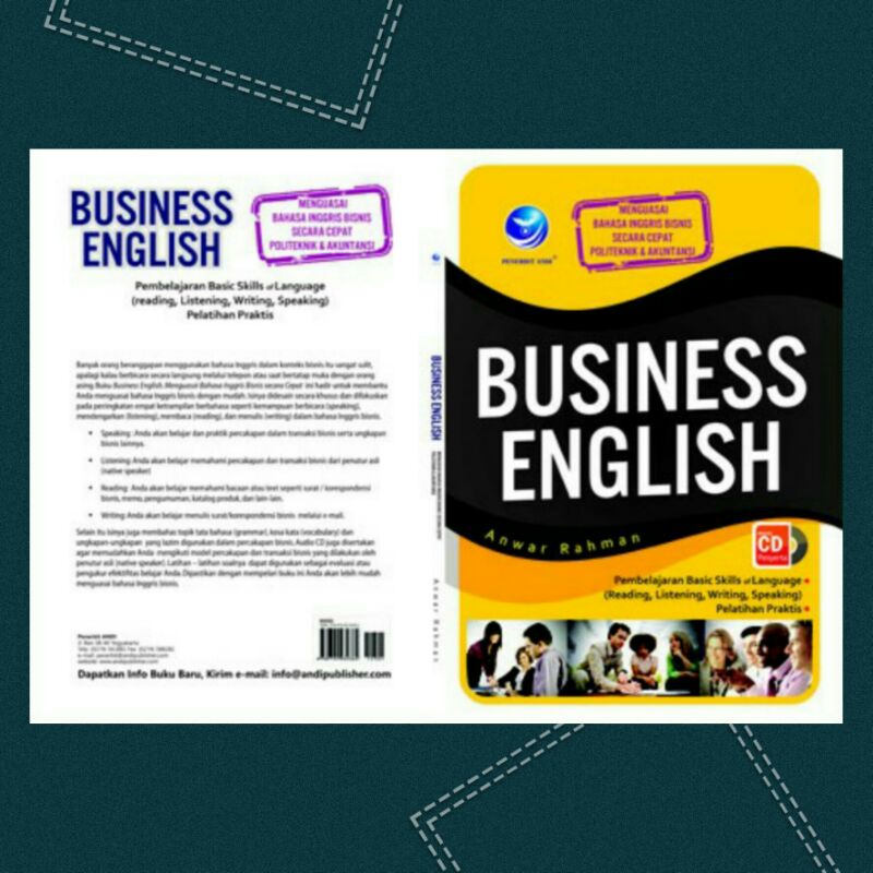 

Business English : Menguasai Bahasa Inggris Bisnis Secara Cepat Politeknik Dan Akuntansi (+CD) - Anwar Rahman
