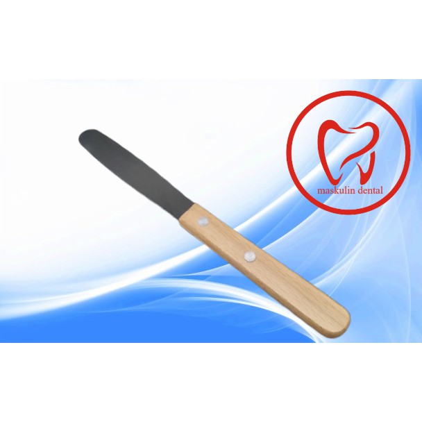 Spatula Gips Alginat Spatel Pengaduk Gypsum Gipsum Kayu Stone Gigi