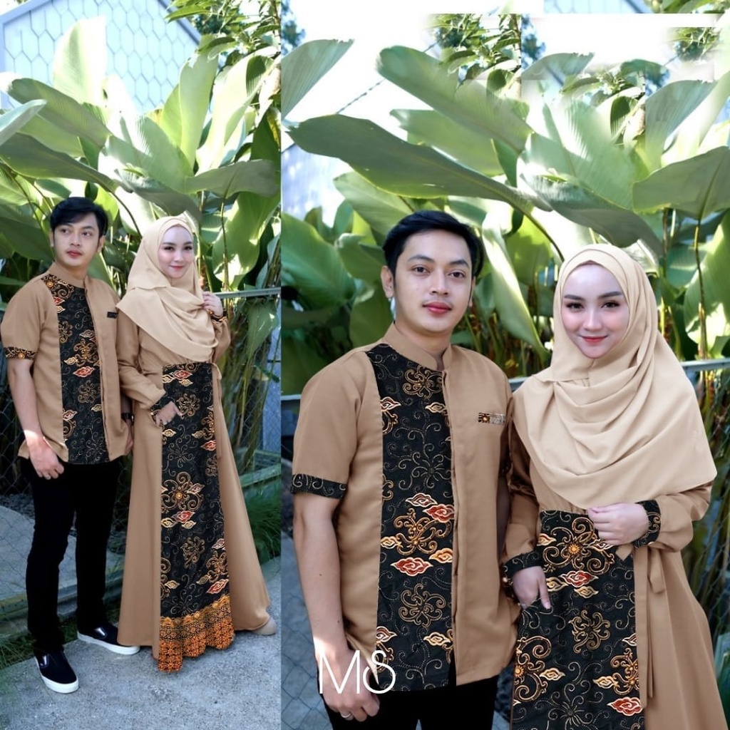 COUPLE AURORA TORAJA HITAM COUPLE TENUN BATIK KAMPUS DRESS KONDANGAN COUPLE KELUARGA  SET COUPLE TEN
