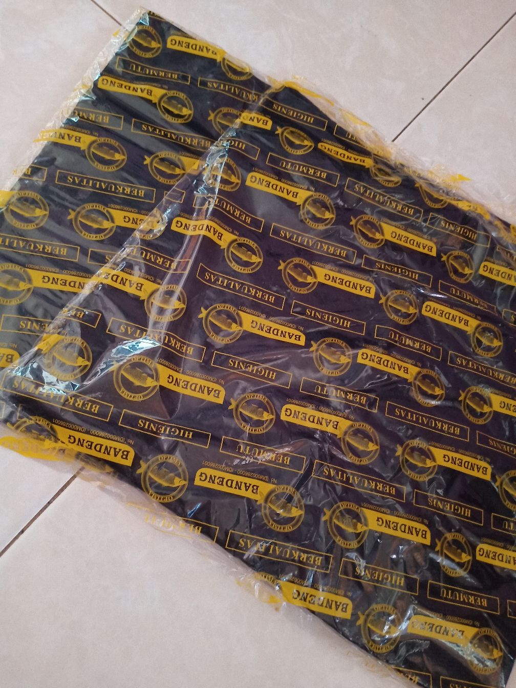 Kresek Uk.35 Cap Bandeng / Kresek Sampah Keranjang