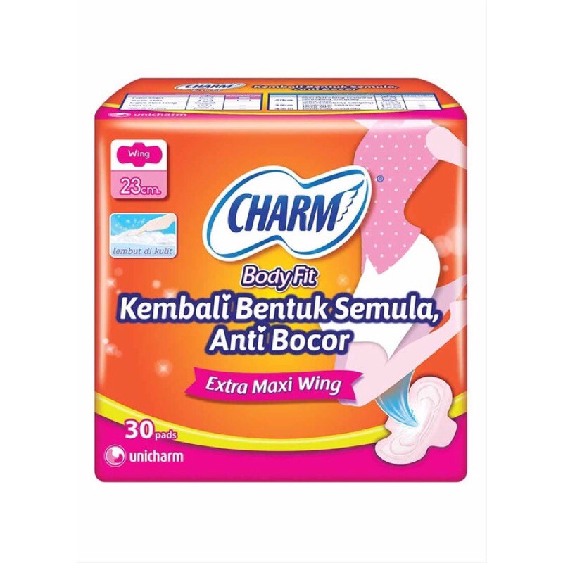 Charm Body Fit Extra Maxi Wing isi 30