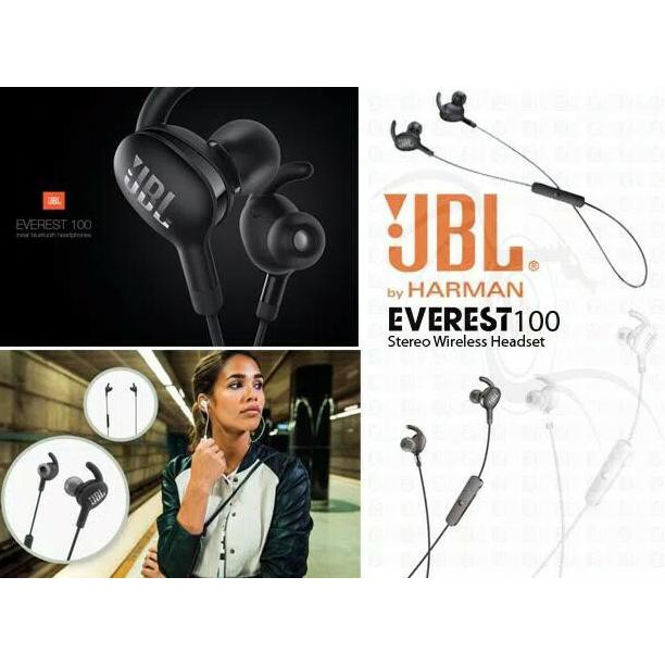Headset Bluetooth Jbl Everest 100 - Putih Kualitas Premium Garansi Resmi