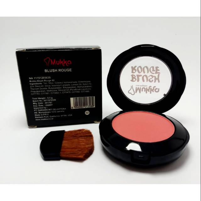 BLUSH ON MUKKA B20 ROUGE seri 02