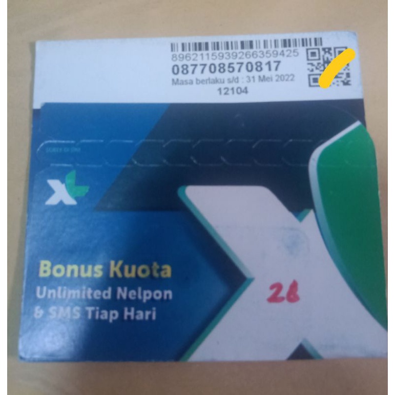 Nocan seri operator Xl-Indosat-Xl