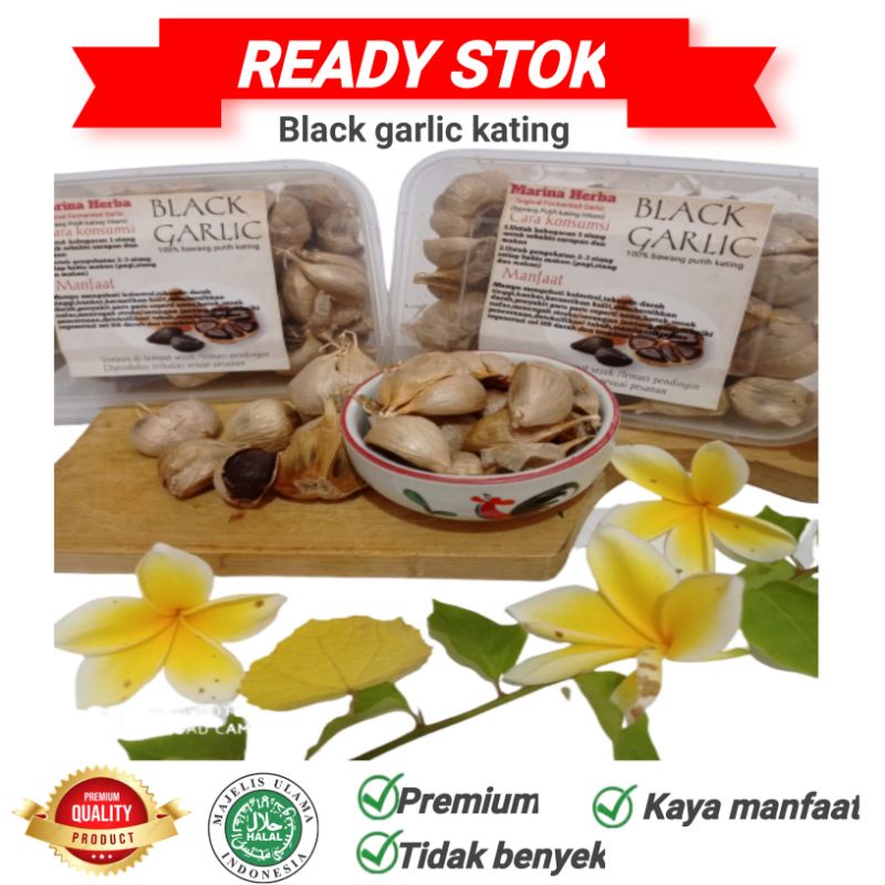 Black garlic kating 1 kg herbal alami buat kesehatan