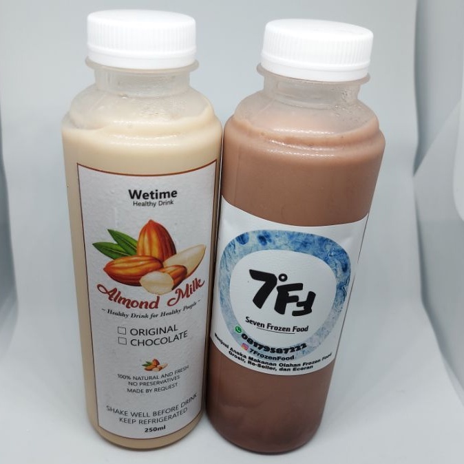 

FROZEN DRINK / SUSU ALMOND/ ALMOND MILK / ASI BOOSTER / CHOCO & ORIGINAL / HEALTHY DRINK / 250ML